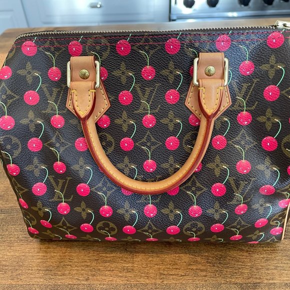 Louis Vuitton Murakami Cherries/Cerises Speedy 25 - Picture 3 of 16